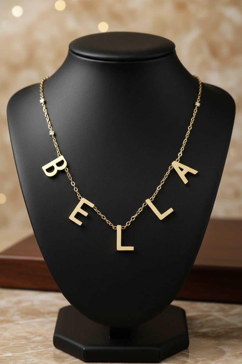 Alphabets Necklace