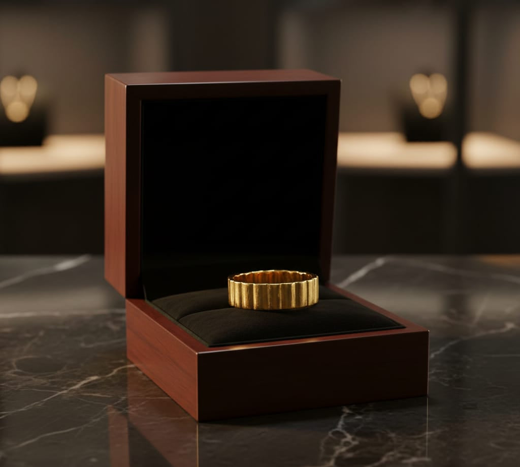 Buff Cut Ring