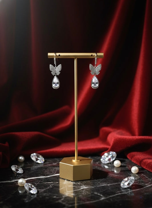 Butterfly Drop Earring
