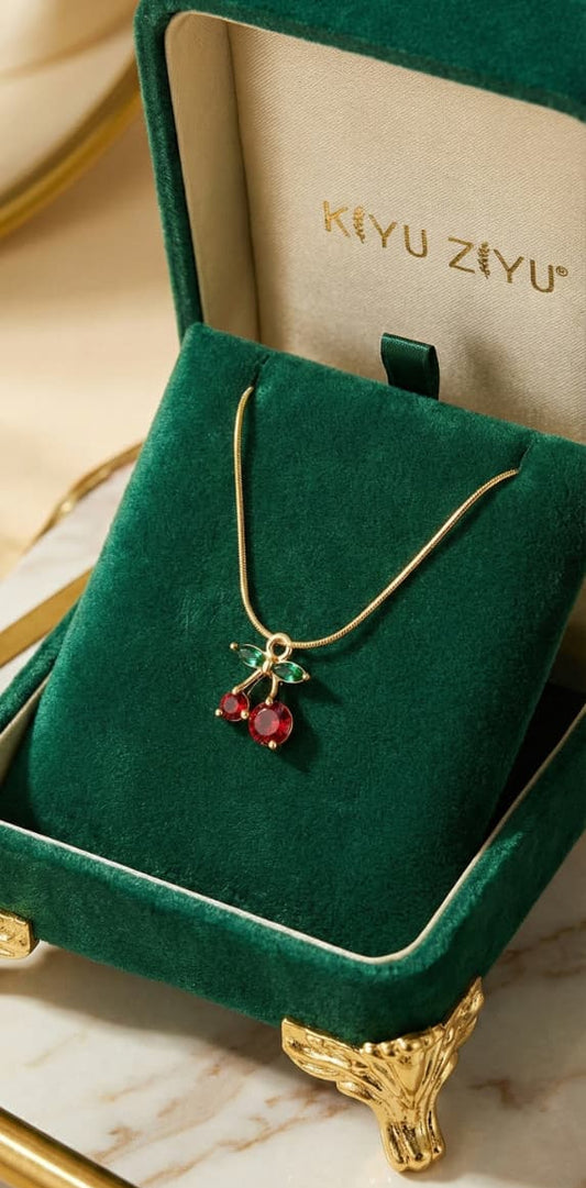 Cherry Pendant Necklace