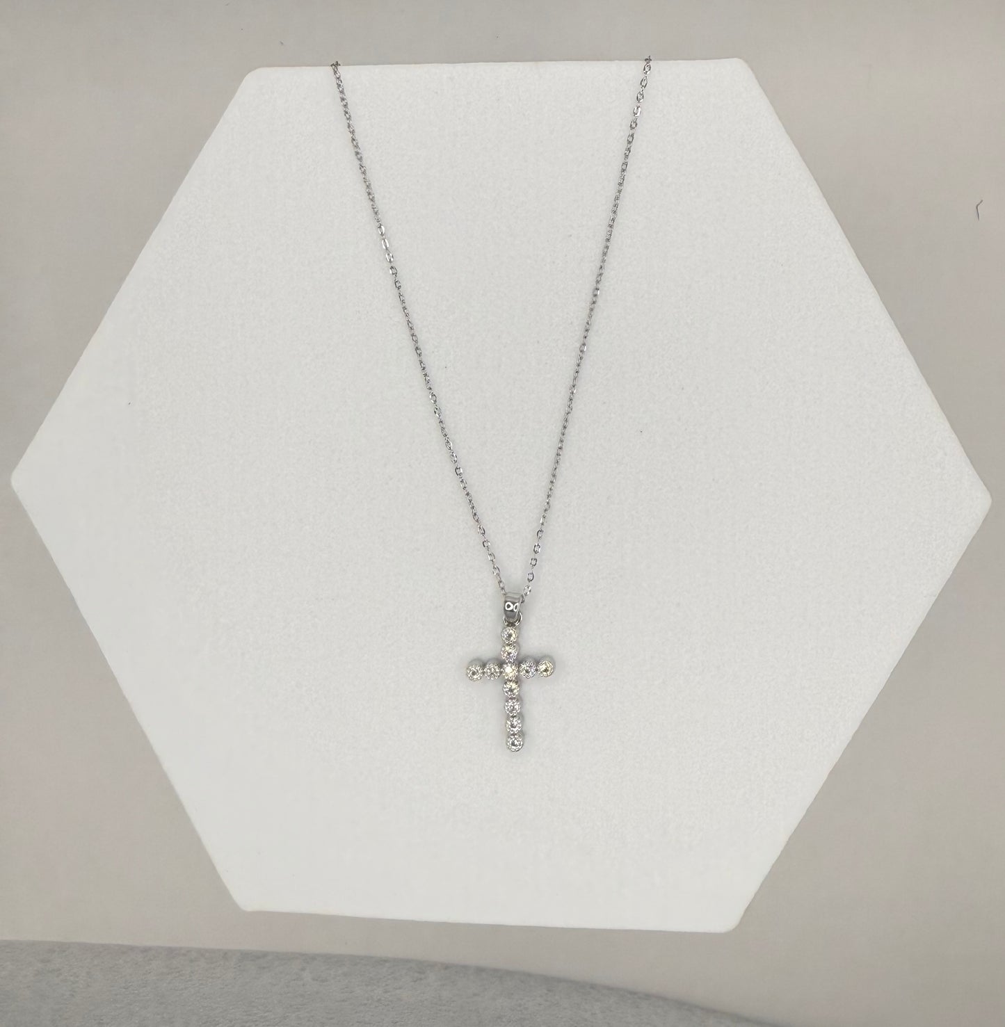 Divine Glow Cross Necklace