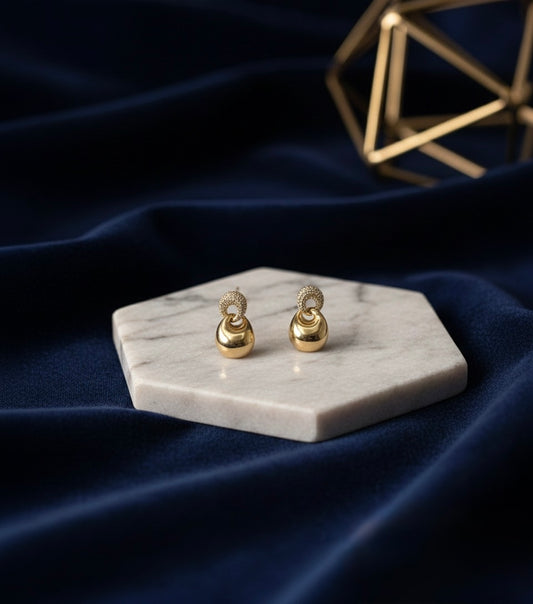 Halo Drops Earring