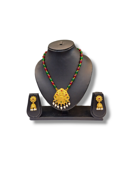 Laxmi Temple Necklace