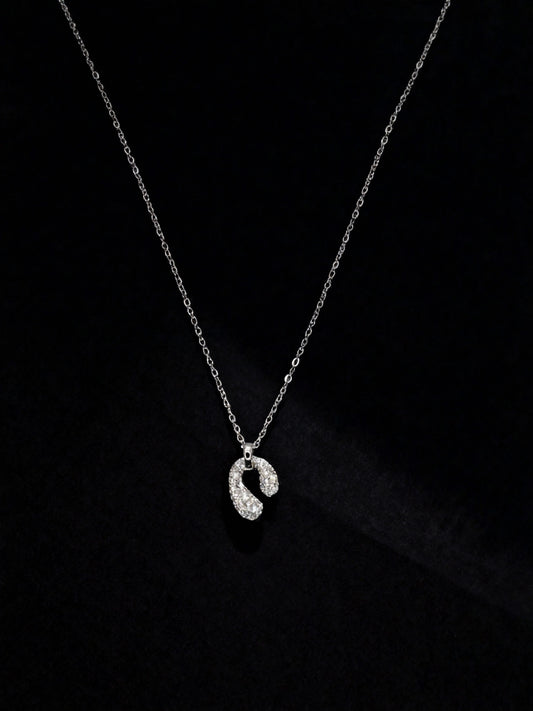 Lunar Sparkle Pendant Necklace