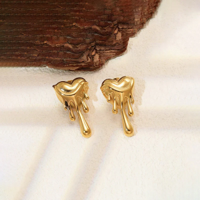 Melting Heart Studs