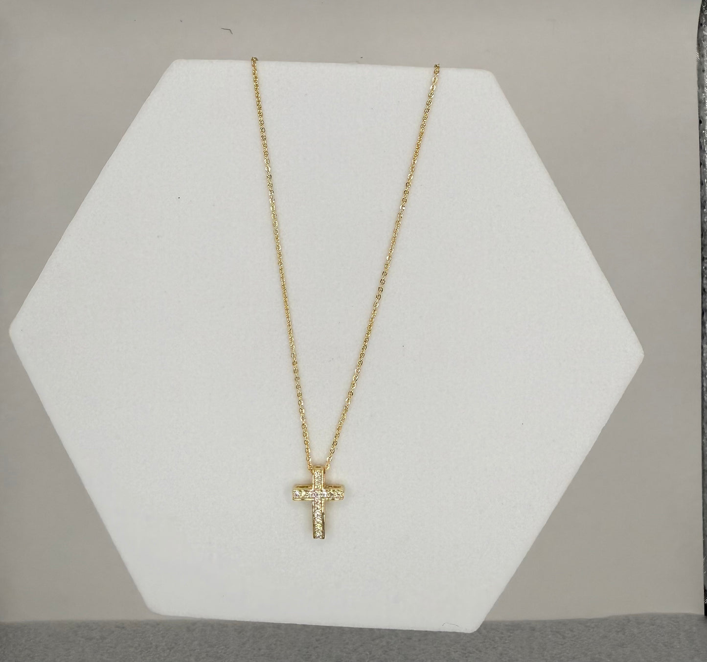 Mini Cross Necklace