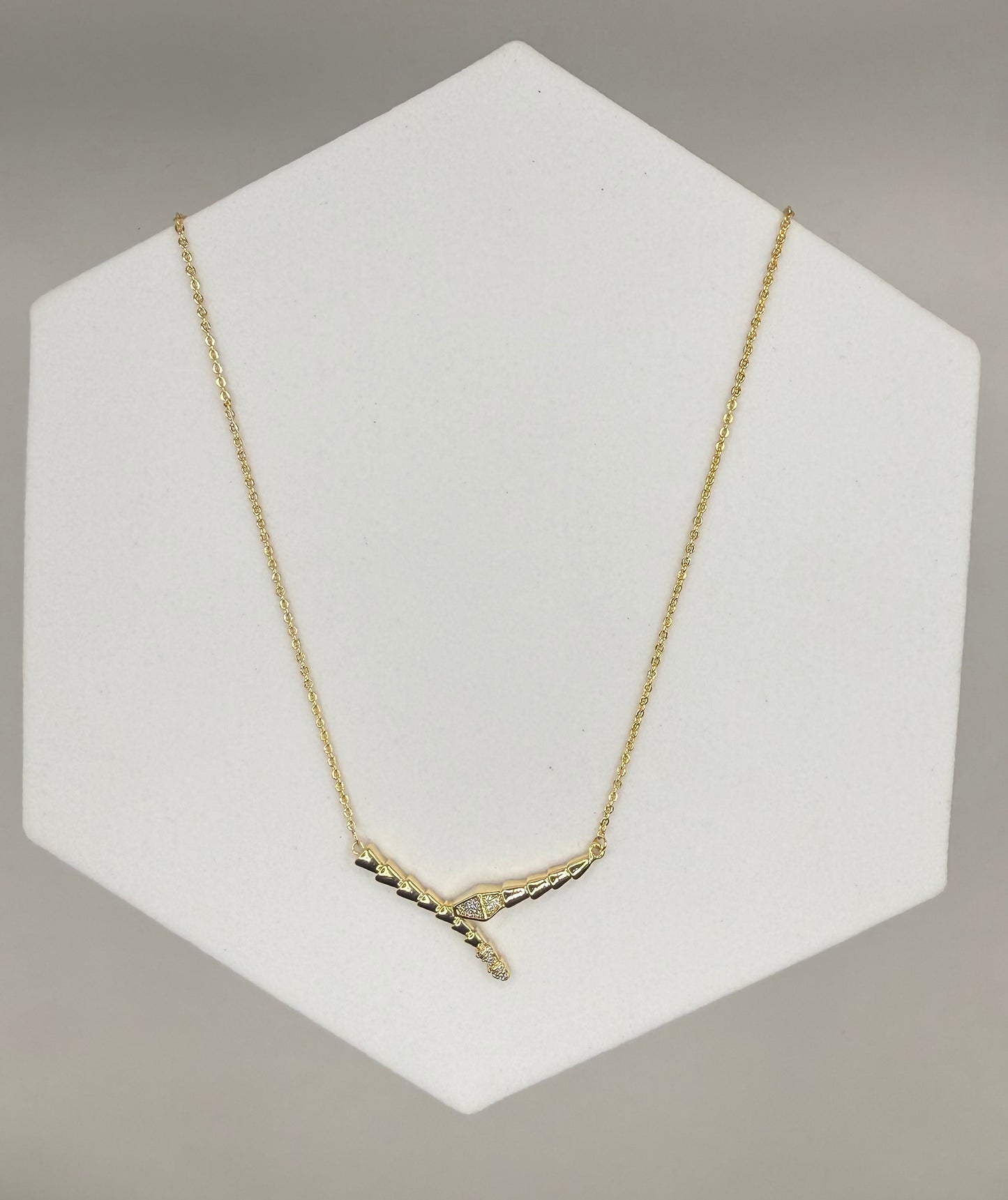 Snake Pendant Necklace