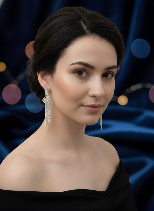 Sparkle Symphony Drops Earring