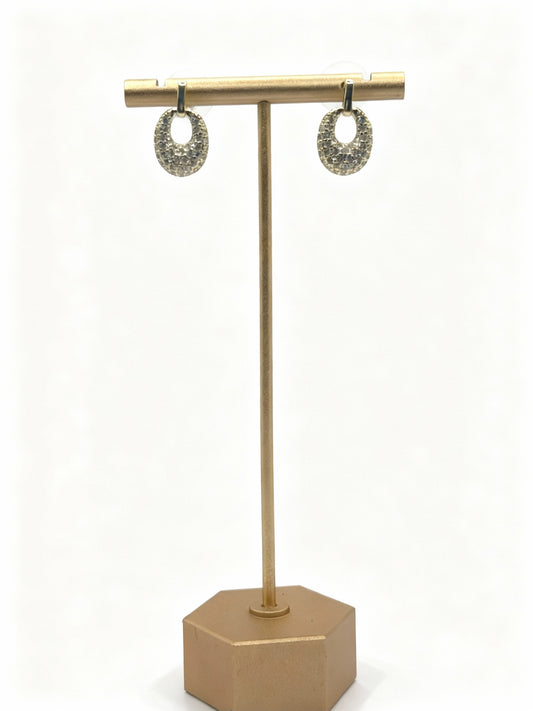 Starlight Oval Earring