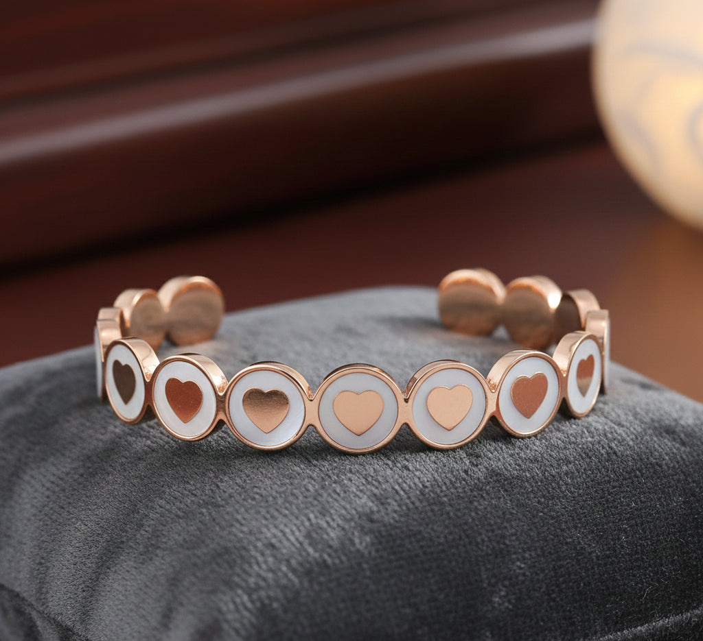 The Charmed Heart Cuff