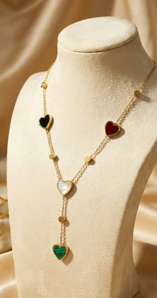 The Colorful Teardrop Chain