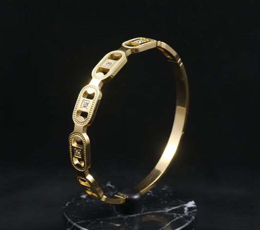 The Geometric Spark Bracelet