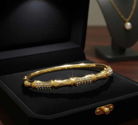 The Radiant Bamboo Bangle