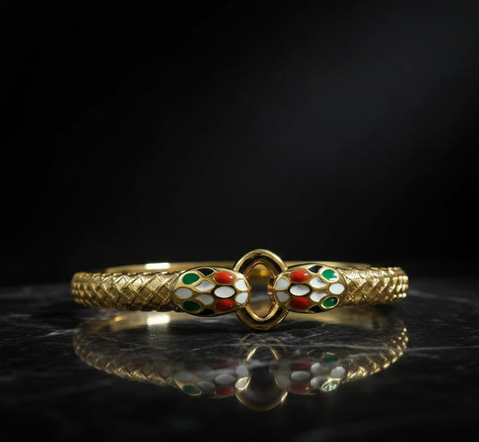 The Snake Viper Cuff Anti Tarnish