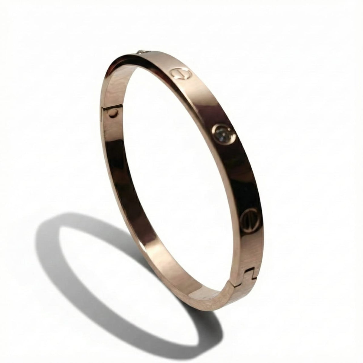 Thin size openable Kada Rose Gold