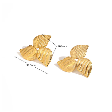 Three Leaf Earing