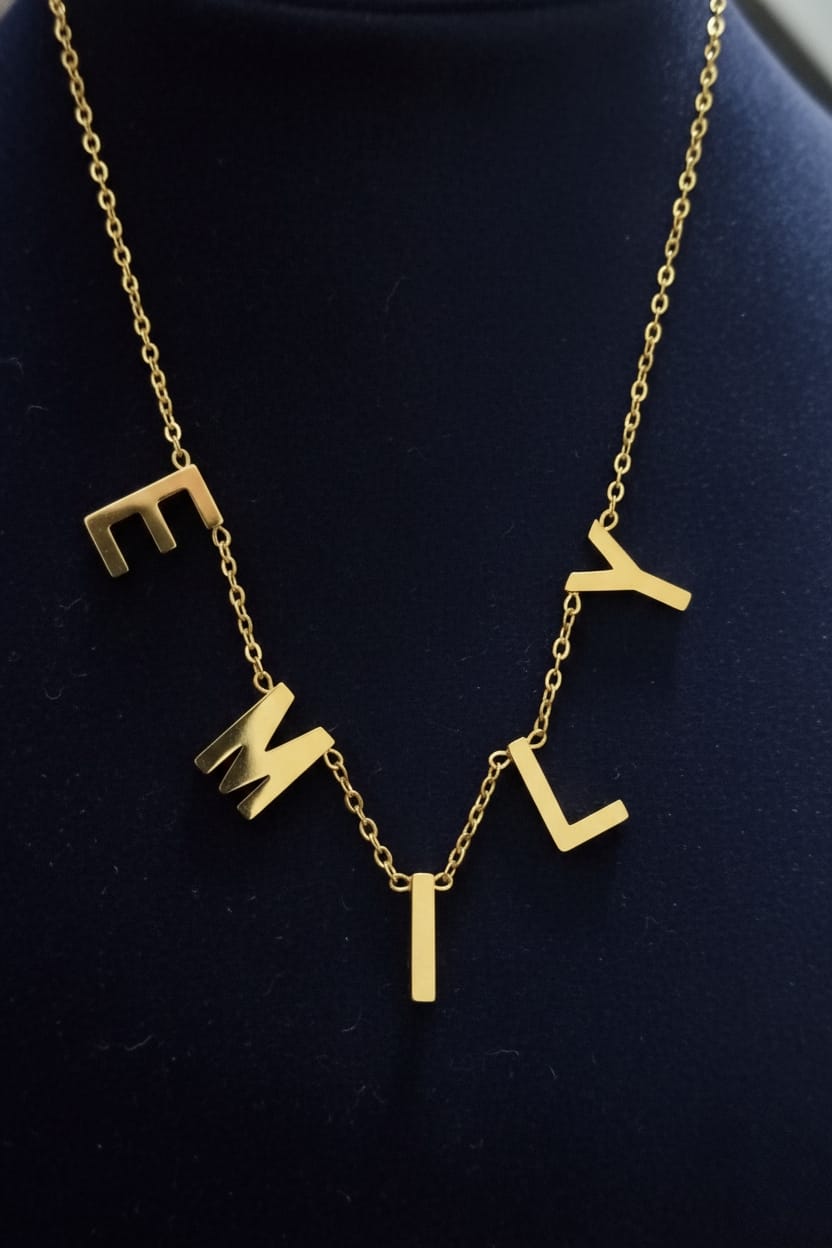 Alphabets Luxe Necklace