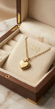 Amore Gold Heart Necklace