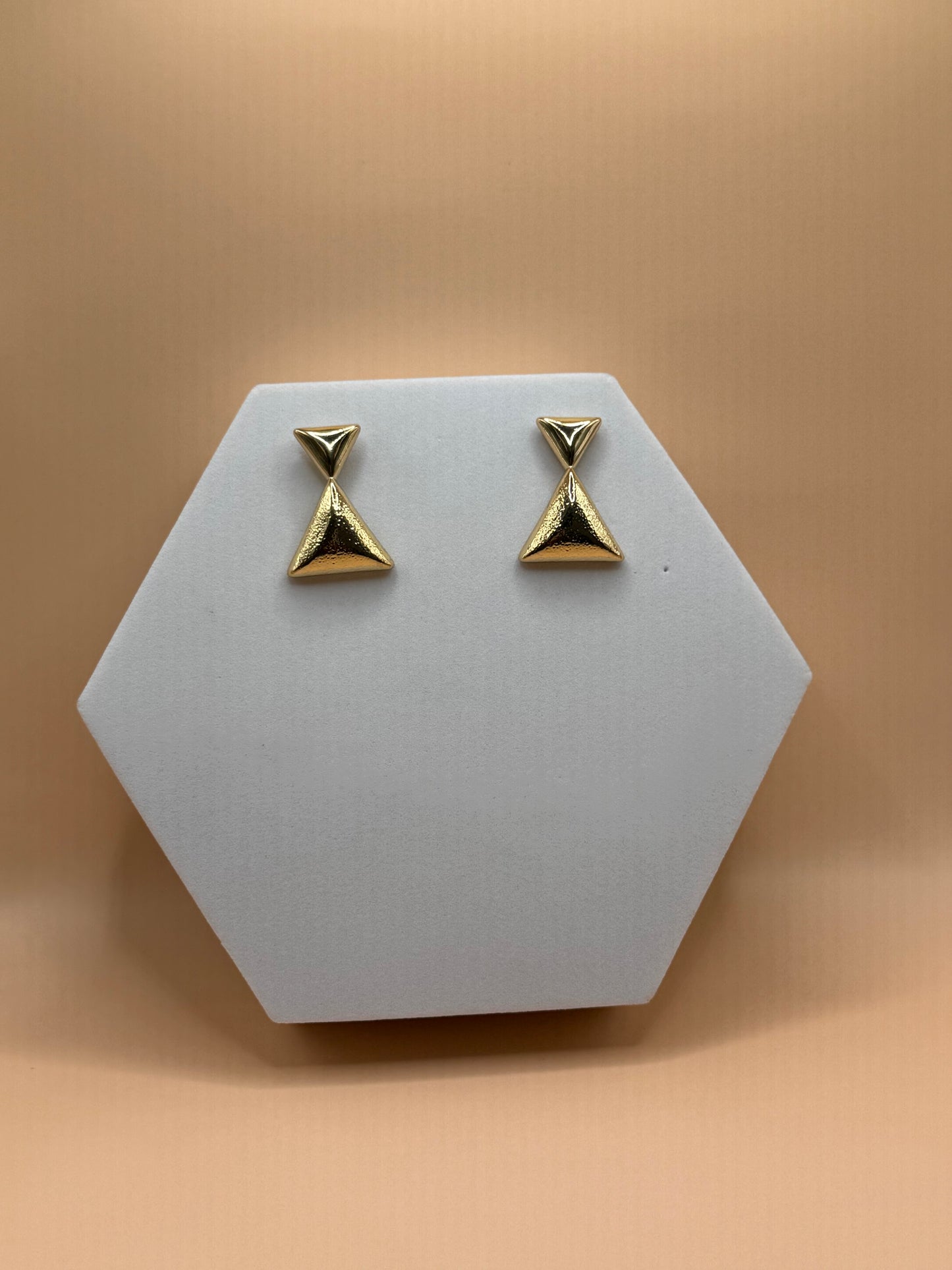 Auric Triangle Drop Earring