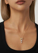Belle Bow Pendant Necklace
