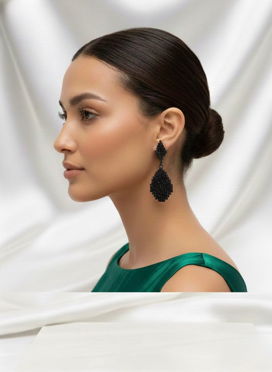 Black Prism Earring