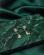 Blush Butterfly Drops Earring