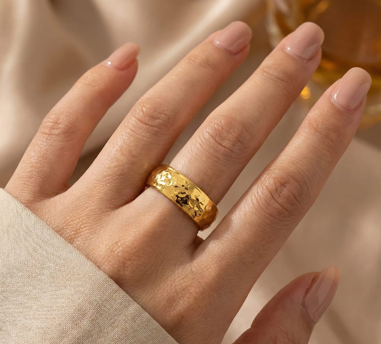 Bold Golden Ring