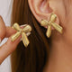 Bow Earrings (Gold)