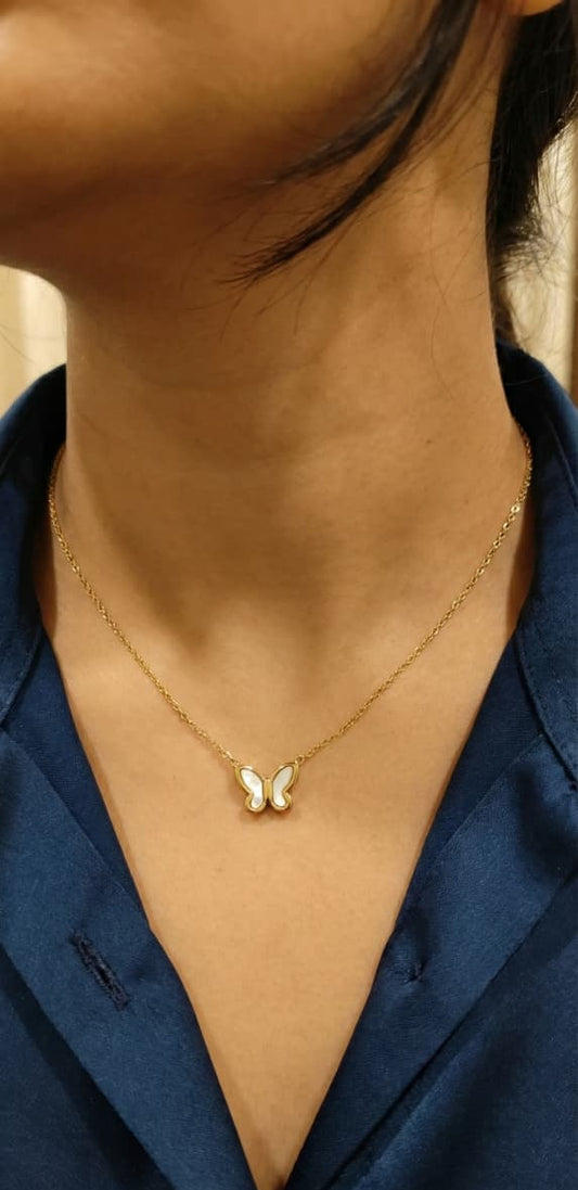 Butterfly Bliss Pendant Necklace