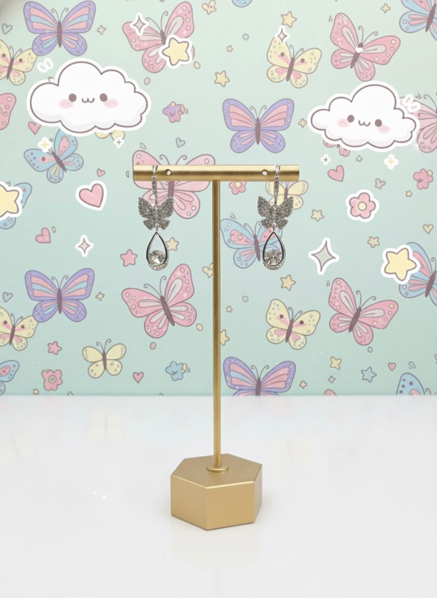 Butterfly Drop Earring