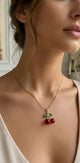 Cherry Pendant Necklace