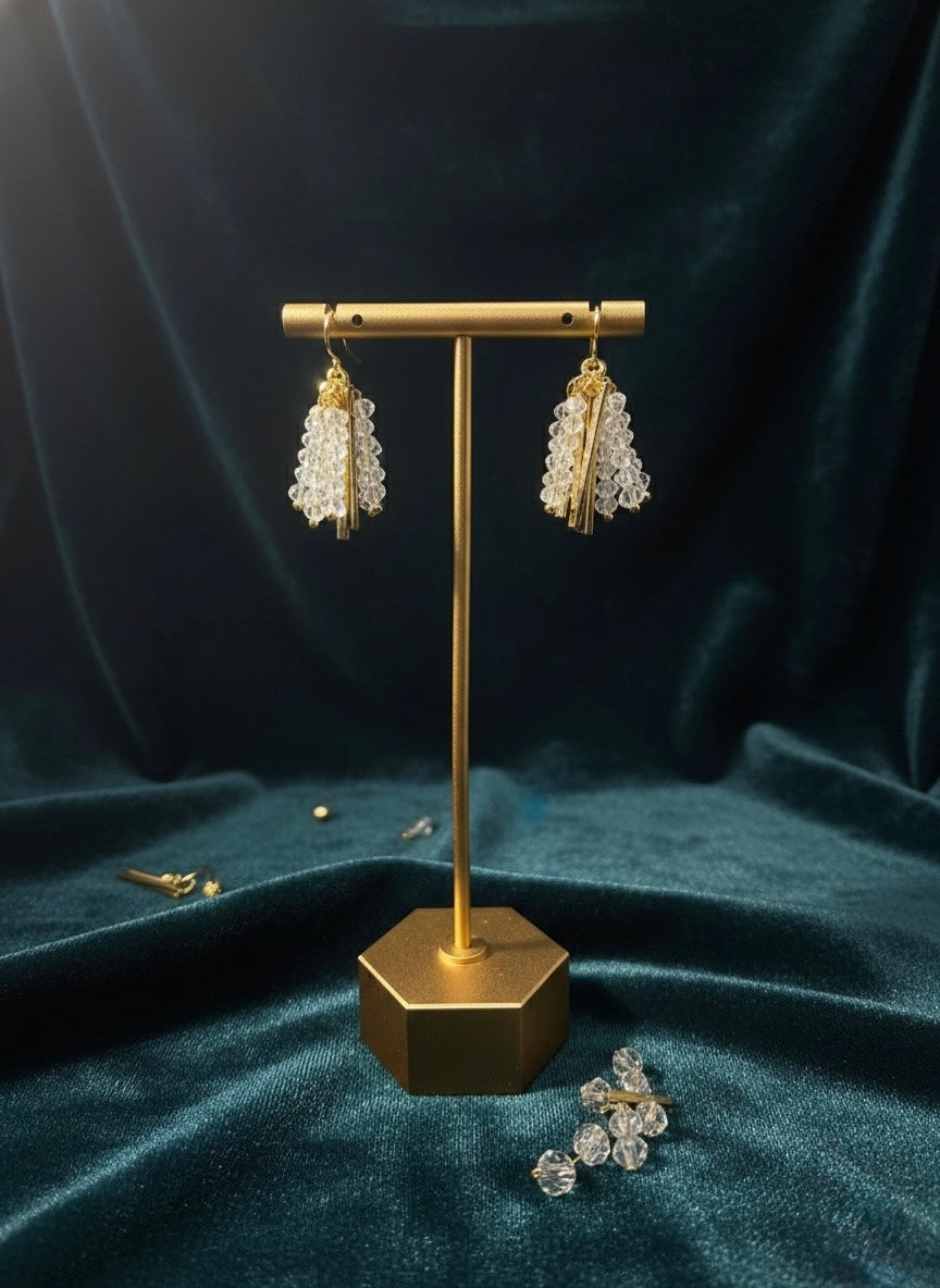 Crystal Cascade Earring