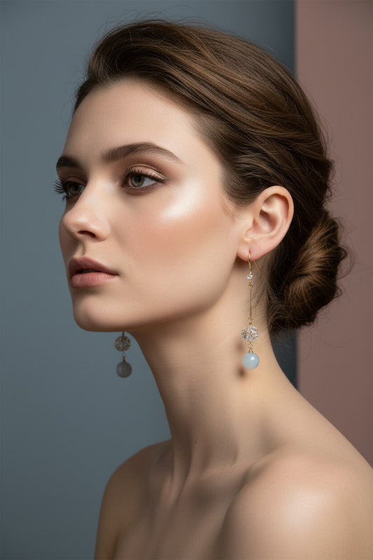 Crystal Drop Earring