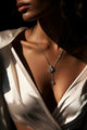 Dainty Butterfly Drop Necklace