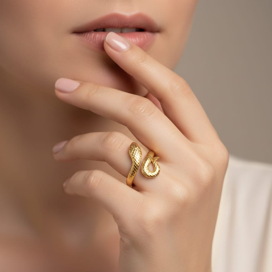 Dot Snake Golden Ring