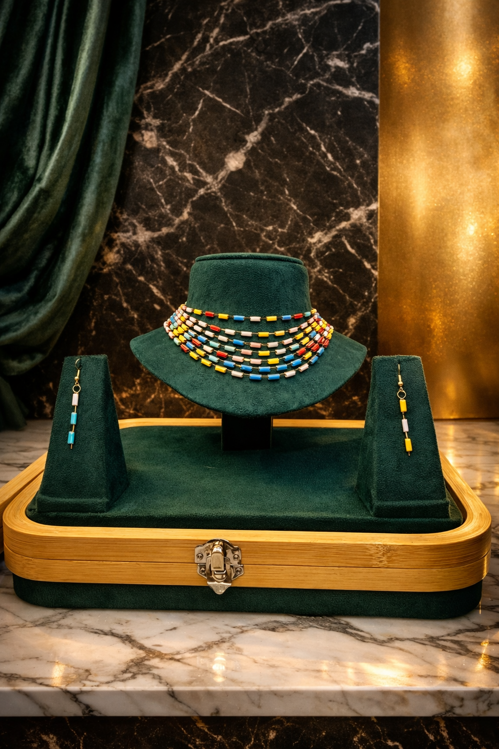 Fiesta Luxe  Layered Necklace