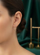 Glow Loop Stud Earring