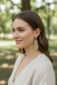 Gold tassel Drop Earring