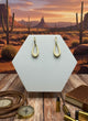 Golden Dew Drop Earring