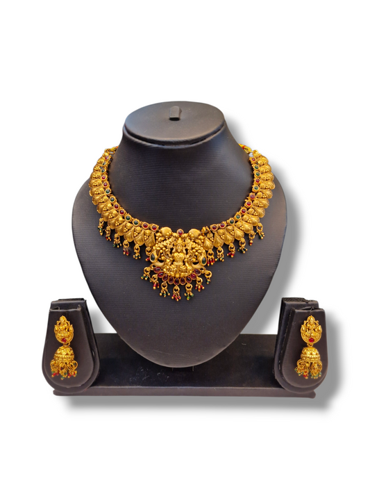 Laxmi Temple Necklace Setts