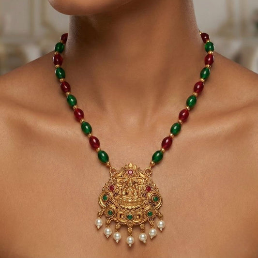 Laxmi Temple Necklace