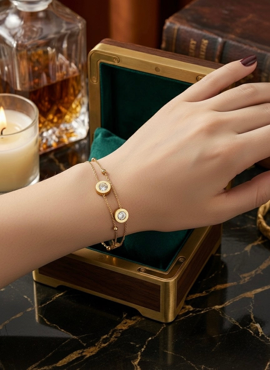 Luminous Layers  Bracelet