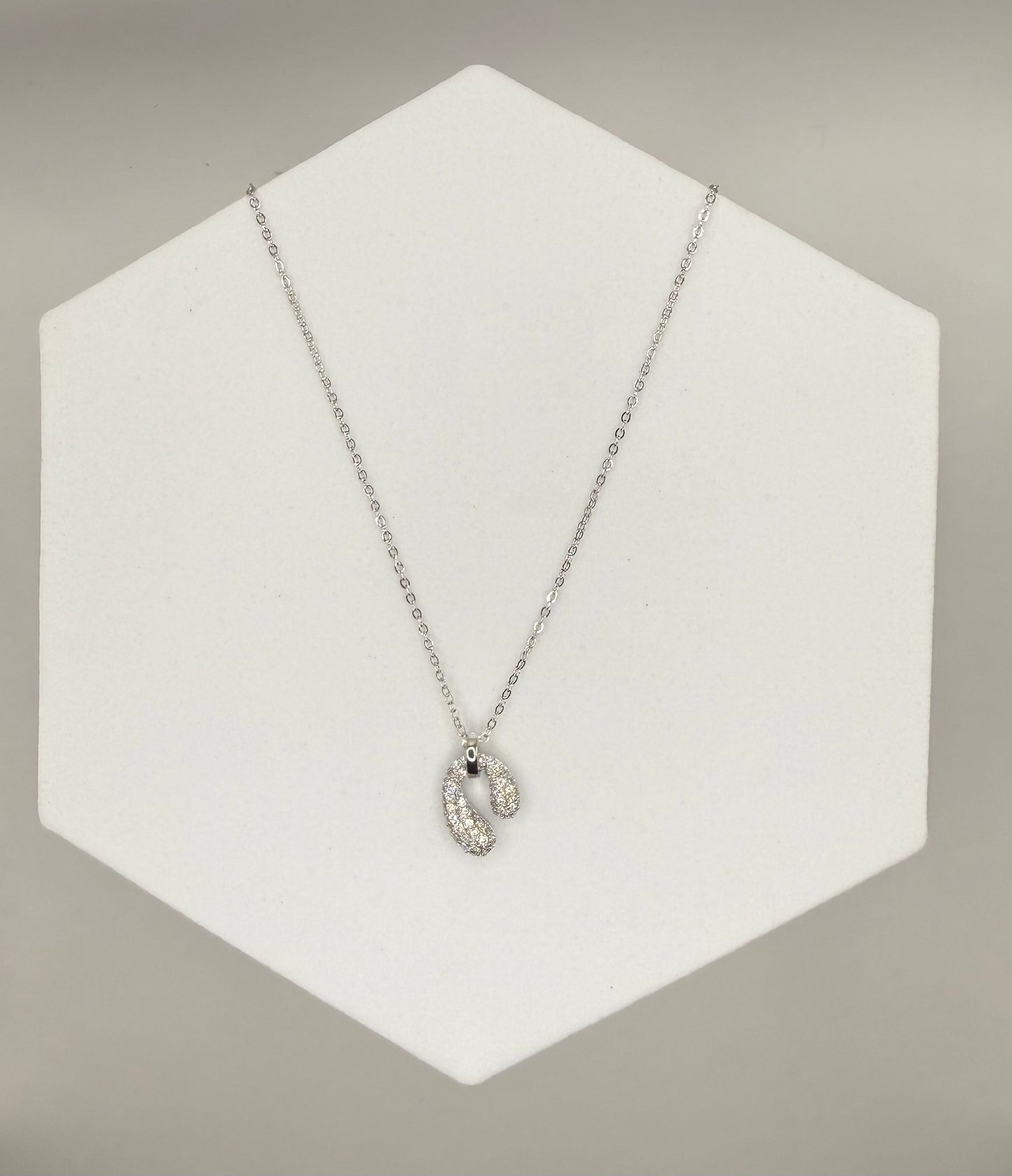 Lunar Sparkle Pendant Necklace