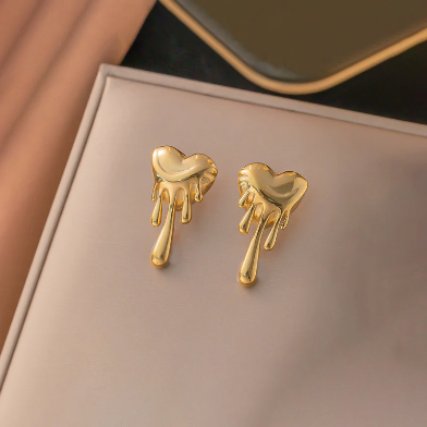 Melting Heart Studs