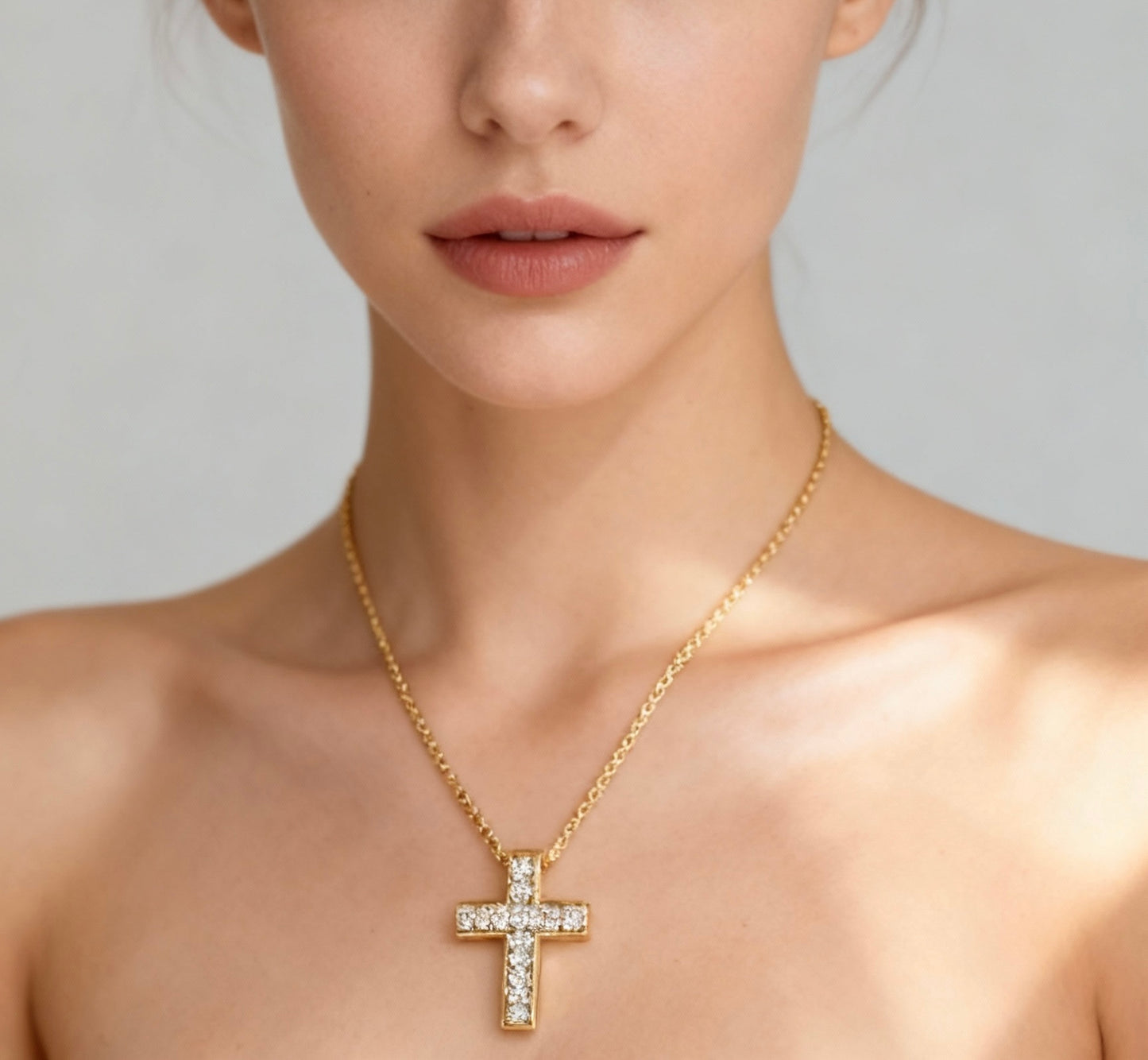Mini Cross Necklace