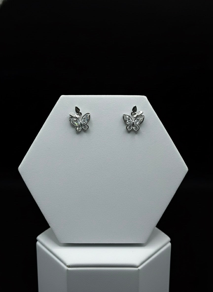 Mini Luxe Butterfly Stud Earring