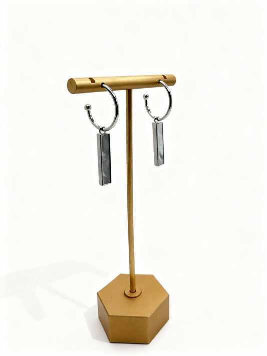 MOP Bar Drop Earring