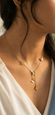 Multi Layered Butterfly Necklace