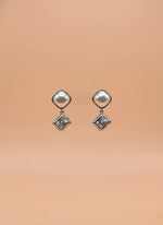 Pearl Solitaire Drops Earring