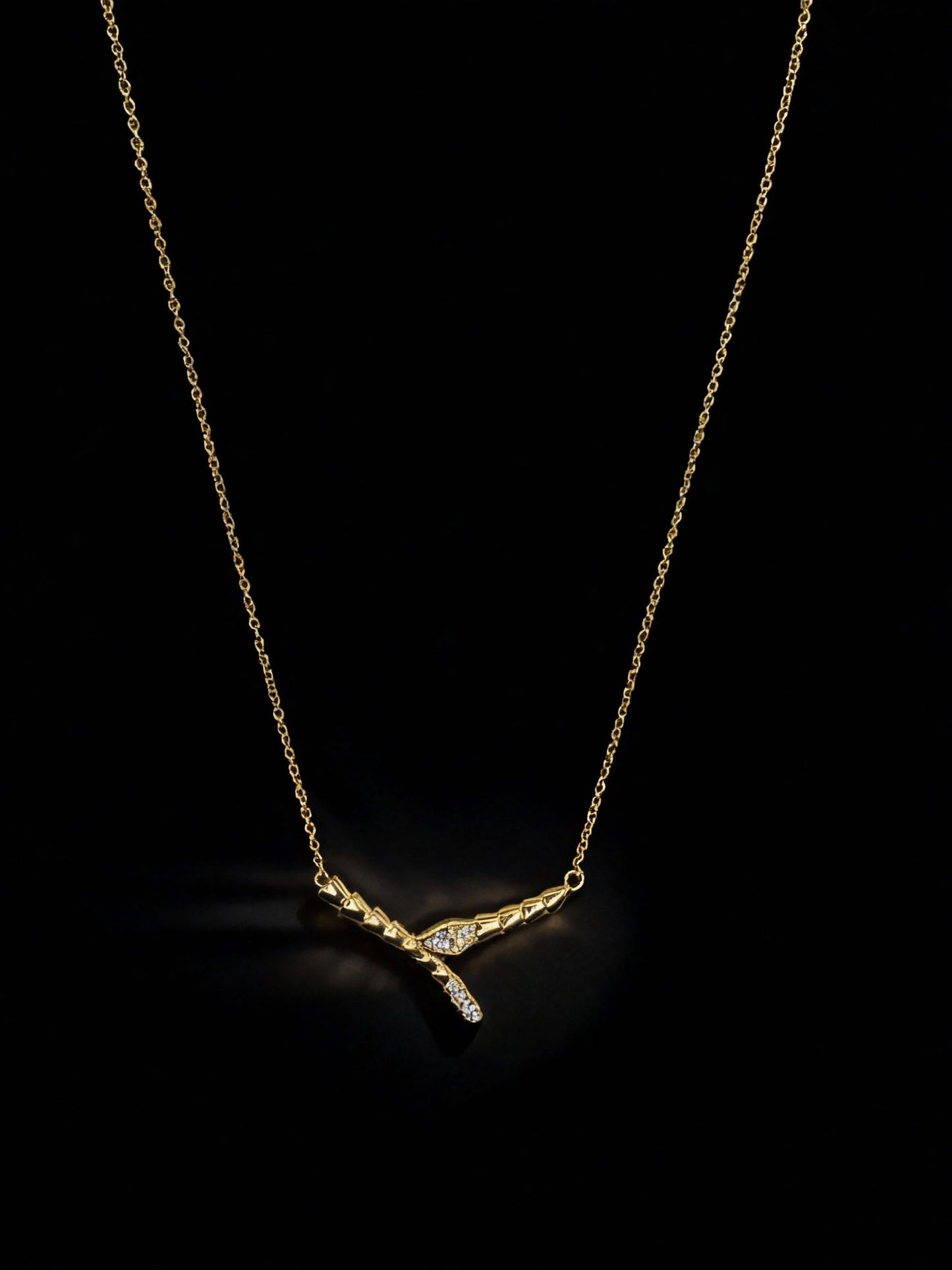 Snake Pendant Necklace